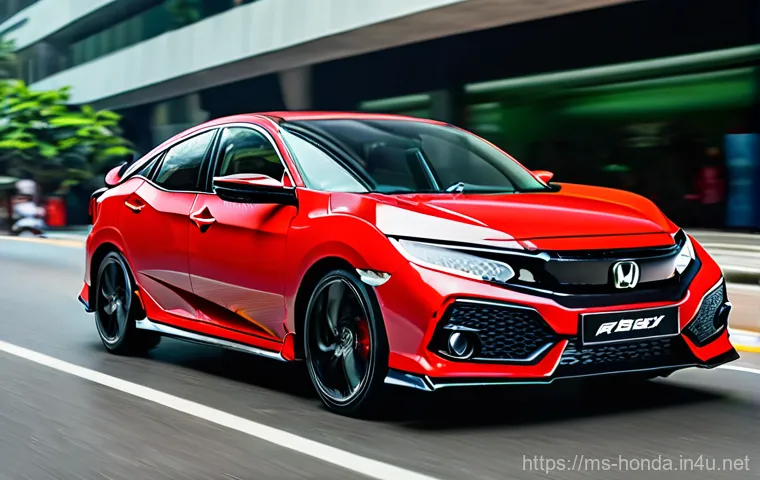 혼다 시빅과 혼다 어코드의 차이점 - Prompt 1: Honda Civic - Urban Agility and Youthful Spirit**